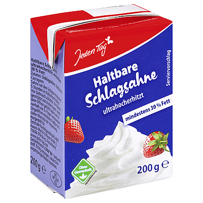 H-Sahne 30% 200g OGT: Jeden Tag